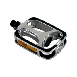 LONGUS pedals - COMFORT AL - silver