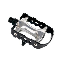 LONGUS pedals - CAGE MTB FE/AL - black/silver