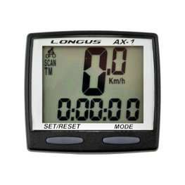 LONGUS cycling computer - CYKLO COMPUTER AX-1 - black