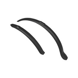 LONGUS mudguard - FENDER SET 26-28 - black