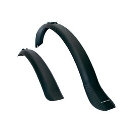 LONGUS mudguard - FENDER SET 26-28 - black