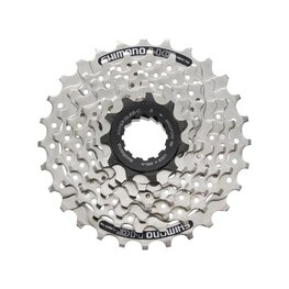 SHIMANO cassette - CASSETTE HG41 7 11-28 - silver/black