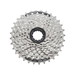 SHIMANO cassette - CASSETTE HG41 8 11-34 - silver