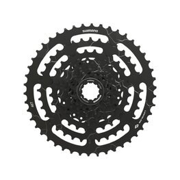 SHIMANO cassette - CASSETTE LG300 9 11-46 - black