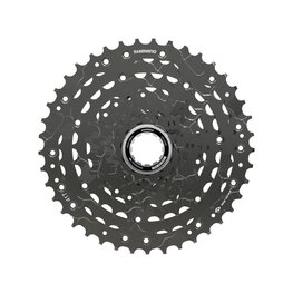 SHIMANO cassette - CASSETTE LG400 9 11-41 - black
