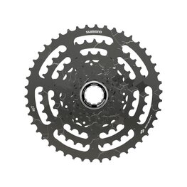 SHIMANO cassette - CASSETTE LG400 9 11-46 - black