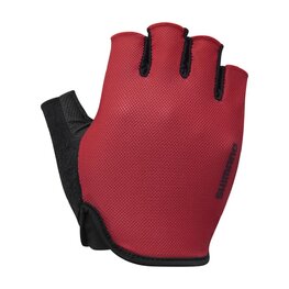 SHIMANO Cycling fingerless gloves - AIRWAY - red