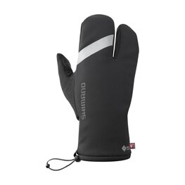 SHIMANO Cycling long-finger gloves - WINDSTOPPER PRIMALOFT 2x2 - black