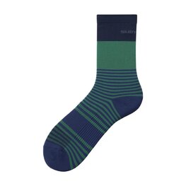 SHIMANO Cyclingclassic socks - ORIGINAL TALL - green/blue
