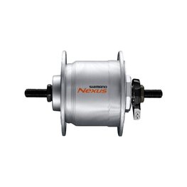 SHIMANO front hub with dynamo - DHC3000 36 - silver