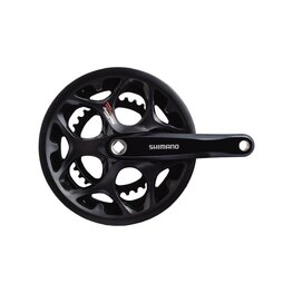 SHIMANO cranks with chainring - TOURNEY A070 170mm 50/34 - black