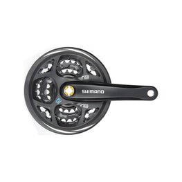 SHIMANO cranks with chainring - ALTUS M311 170mm 42/32/22 - black