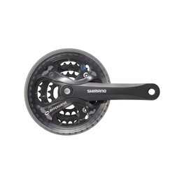 SHIMANO cranks with chainring - ACERA 175mm 42/32/22 - black