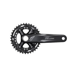 SHIMANO cranks with chainring - DEORE M4100 175mm 36/26 - black