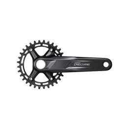 SHIMANO cranks with chainring - DEORE M5100 175mm 30 - black