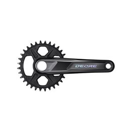 SHIMANO cranks with chainring - DEORE M6100 170mm 32 - black