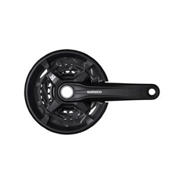 SHIMANO cranks with chainring - ALTUS M210 175mm 44/32/22 - black