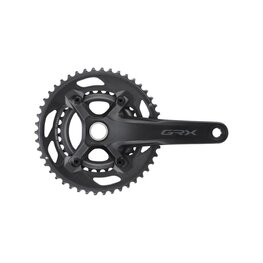 SHIMANO cranks with chainring - GRX RX600 175mm 46/30 - black