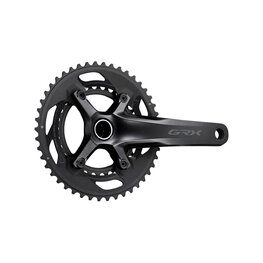 SHIMANO cranks with chainring - GRX RX600 175mm 46/30 - black