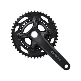 SHIMANO cranks with chainring - GRX RX610 - 1 175mm 46/30 - black