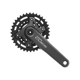 SHIMANO cranks with chainring - CUES U6000-2 175mm 36/22 - black