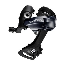 SHIMANO rear derailleur - SORA R3000 SHORT - grey/black