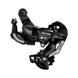 SHIMANO rear derailleur - TOURNEY TY500 - black