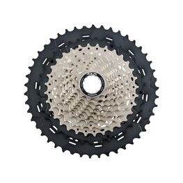 SHIMANO cassette - CASSETTE SLX M7000 11 11-46 - silver/black