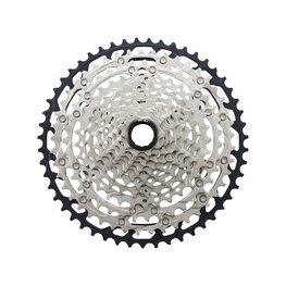 SHIMANO cassette - CASSETTE SLX M7100 12 10-45 - silver/black