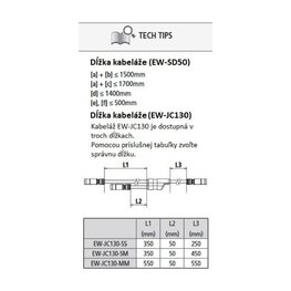 SHIMANO cable - Y-EWJC130