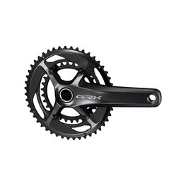 SHIMANO cranks with chainring - GRX RX810-2 175mm 48/31 - black
