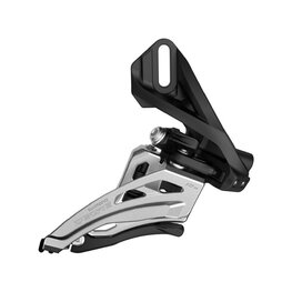 SHIMANO DEORE M4100 SIDE SWING D-TYPE - silver/black
