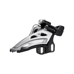 SHIMANO DEORE M4100 SIDE SWING E-TYPE - silver/black