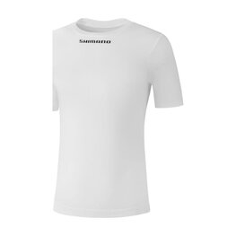 SHIMANO Cycling short sleeve t-shirt - VERTEX SS - white