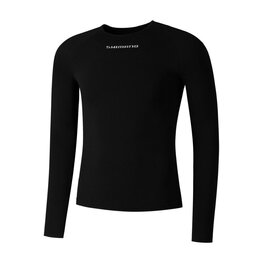 SHIMANO Cycling long sleeve t-shirt - VERTEX LONG - black