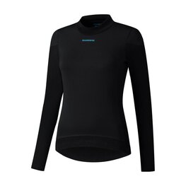 SHIMANO Cycling long sleeve t-shirt - BEAUFORT LONG - black