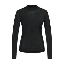 SHIMANO Cycling long sleeve t-shirt - VERTEX PRIMA LONG - black