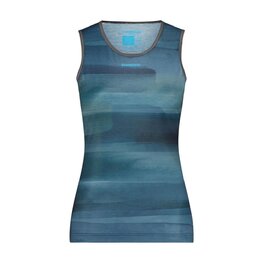 SHIMANO Cycling sleeve less t-shirt - VERTEX SL - blue