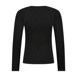 SHIMANO Cycling long sleeve t-shirt - VERTEX LONG - black