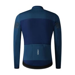 SHIMANO Cycling thermal jacket - BEAUFORT LIGHT - blue