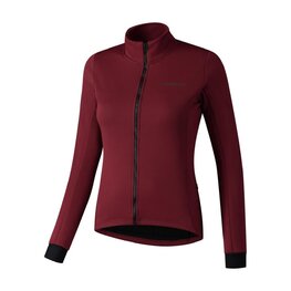 SHIMANO Cycling thermal jacket - ELEMENT - bordeaux