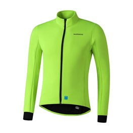 SHIMANO Cycling thermal jacket - ELEMENT - yellow
