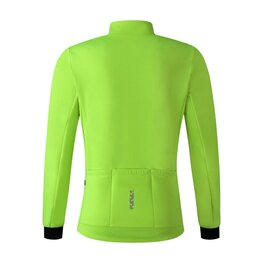 SHIMANO Cycling thermal jacket - ELEMENT - yellow