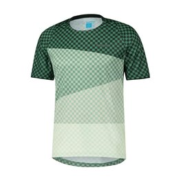 SHIMANO Cycling short sleeve jersey - FUJIMI - green