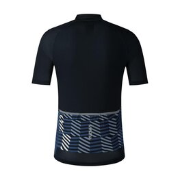 SHIMANO Cycling short sleeve jersey - AEROLITE - blue