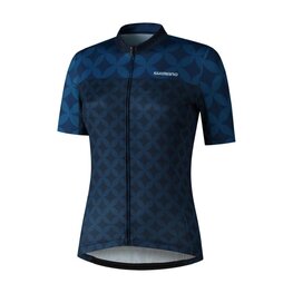 SHIMANO Cycling short sleeve jersey - MIZUKI - blue