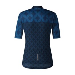 SHIMANO Cycling short sleeve jersey - MIZUKI - blue