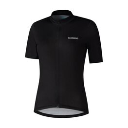 SHIMANO Cycling short sleeve jersey - ELEMENT - black