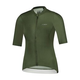 SHIMANO Cycling short sleeve jersey - SAKURA - green