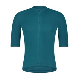 SHIMANO Cycling short sleeve jersey - ELEMENTO - turquoise